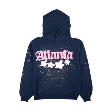 2023 Sp5der Atlanta Hoodie 'Navy'