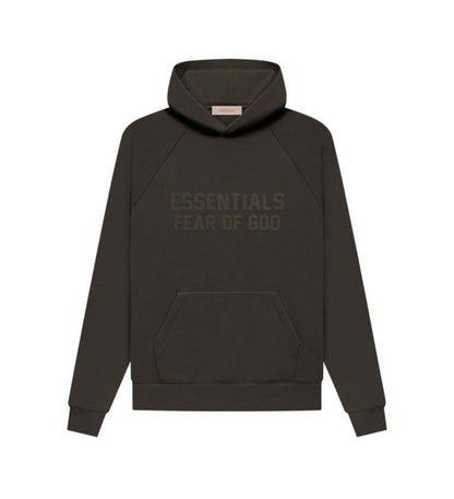 2022 Fear of God Essentials Hoodie 'Off Black'